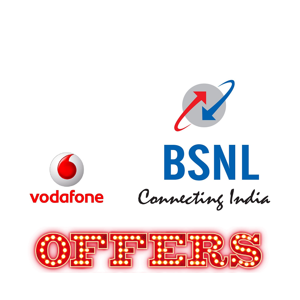 Vodafone and BSNL offer new offers, 84GB data for Rs.299