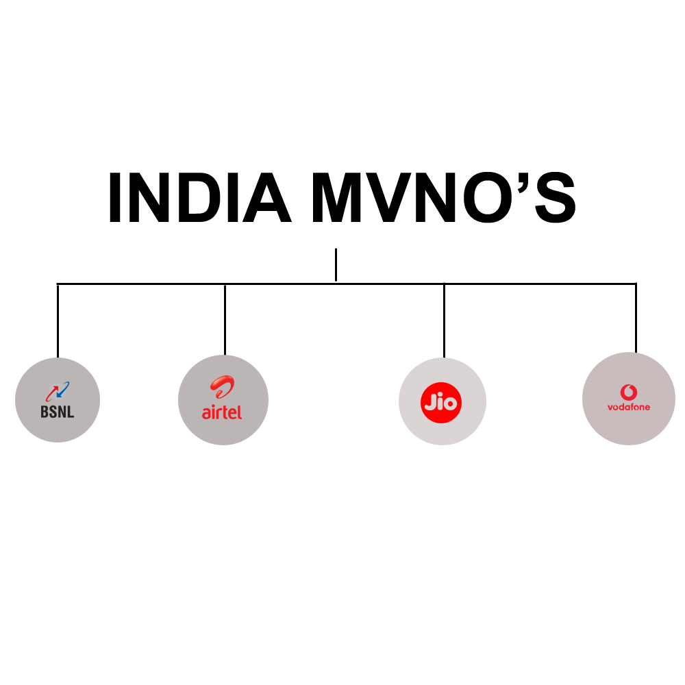 Story of remaining 4 MNO's in India