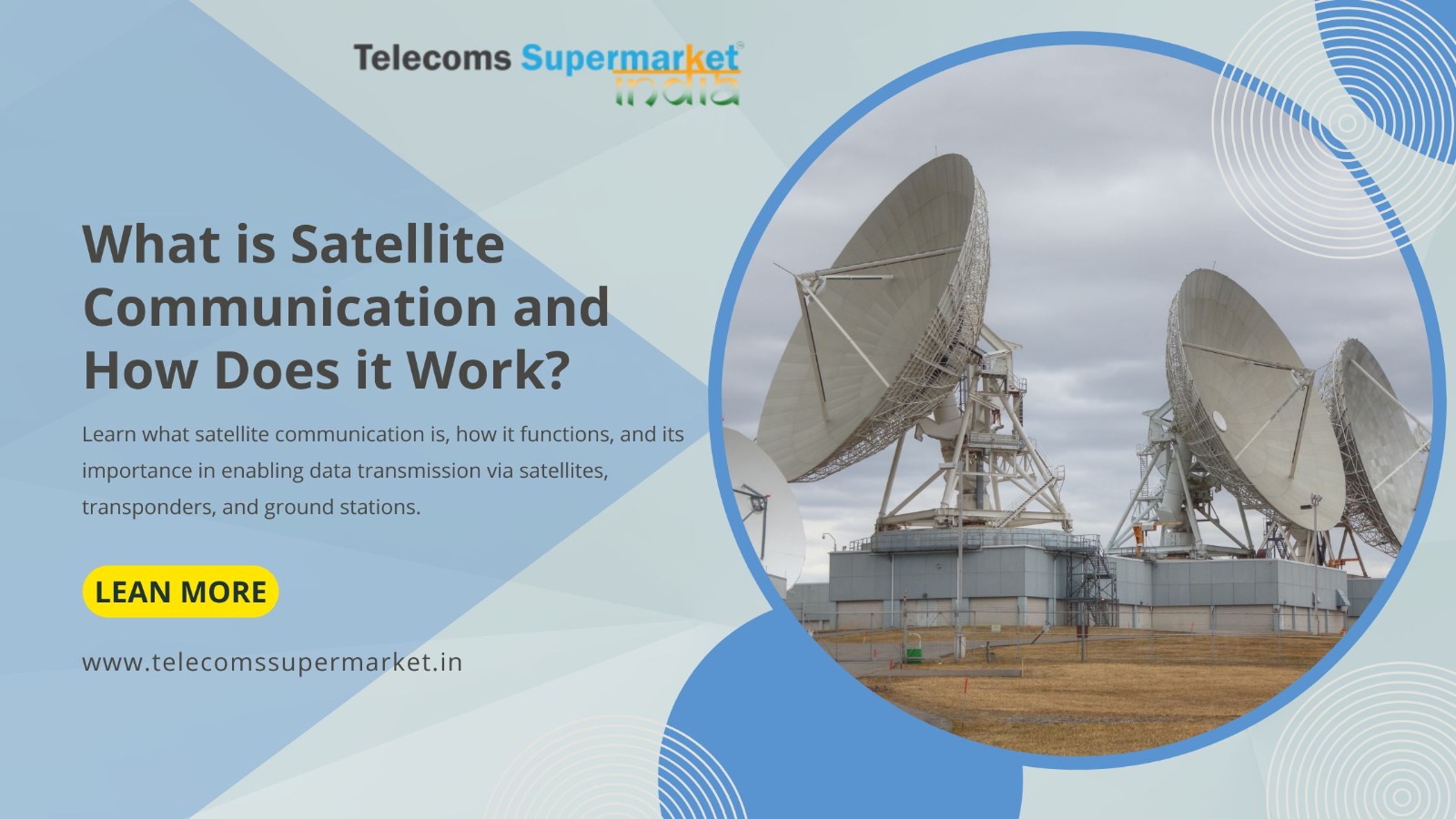 What is Satellite Communication and How Does it Work?