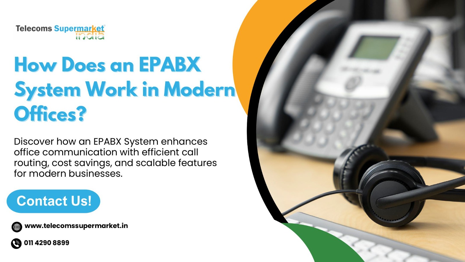 How Does an EPABX System Work in Modern Offices?