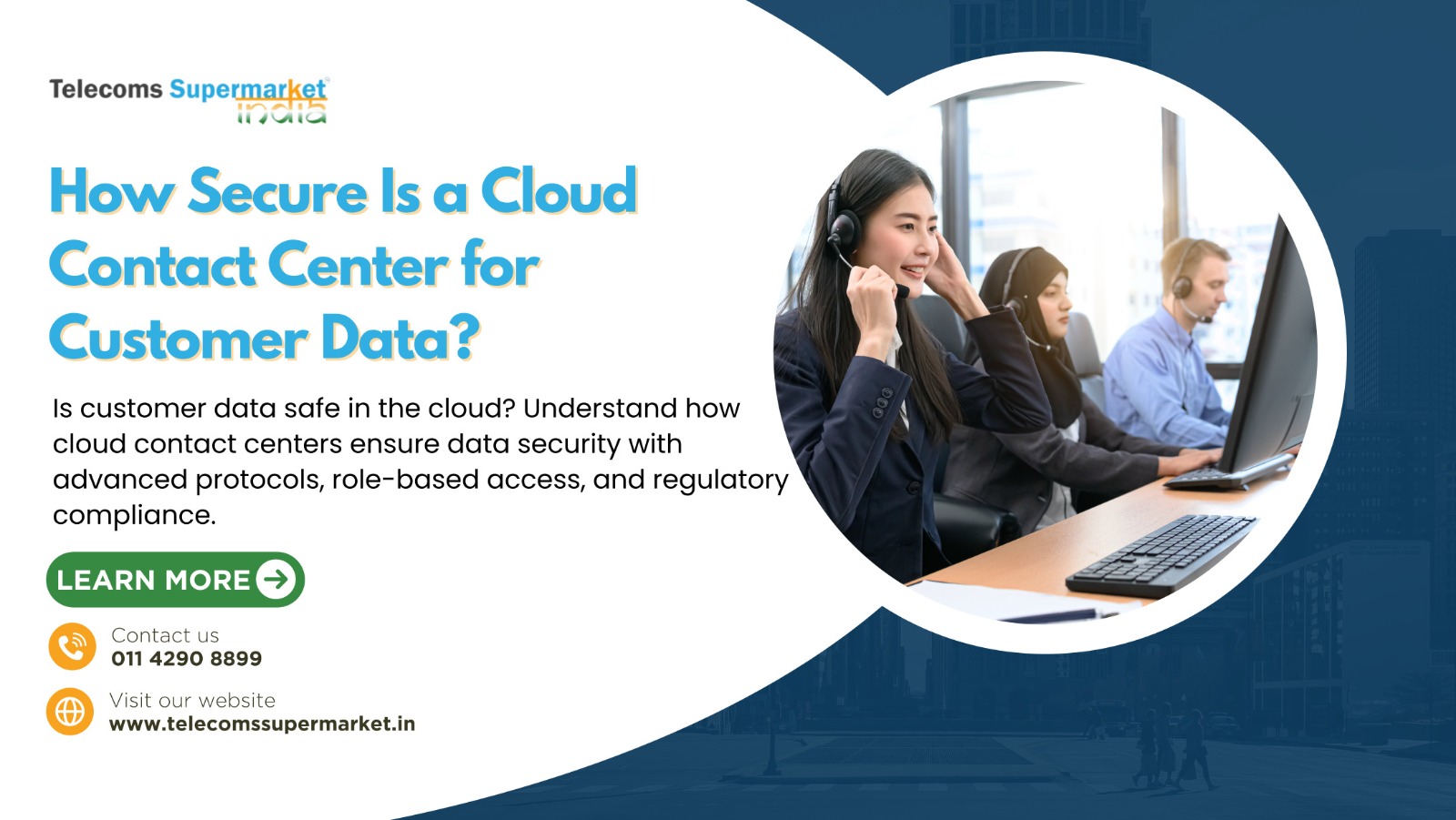 How Secure Is a Cloud Contact Center for Customer Data?