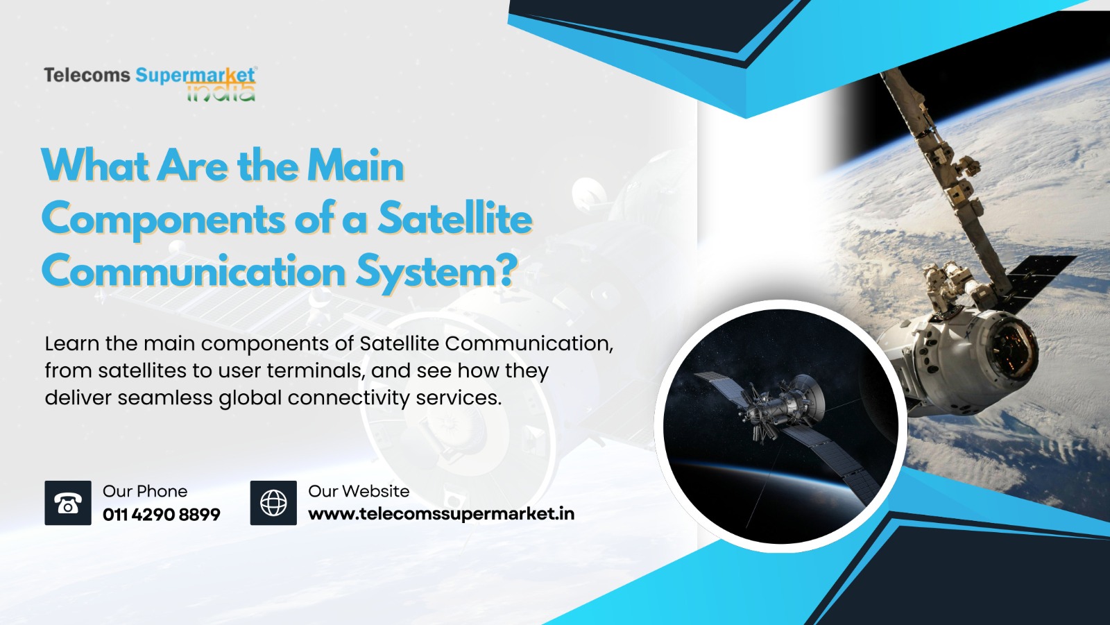 What Are the Main Components of a Satellite Communication System?