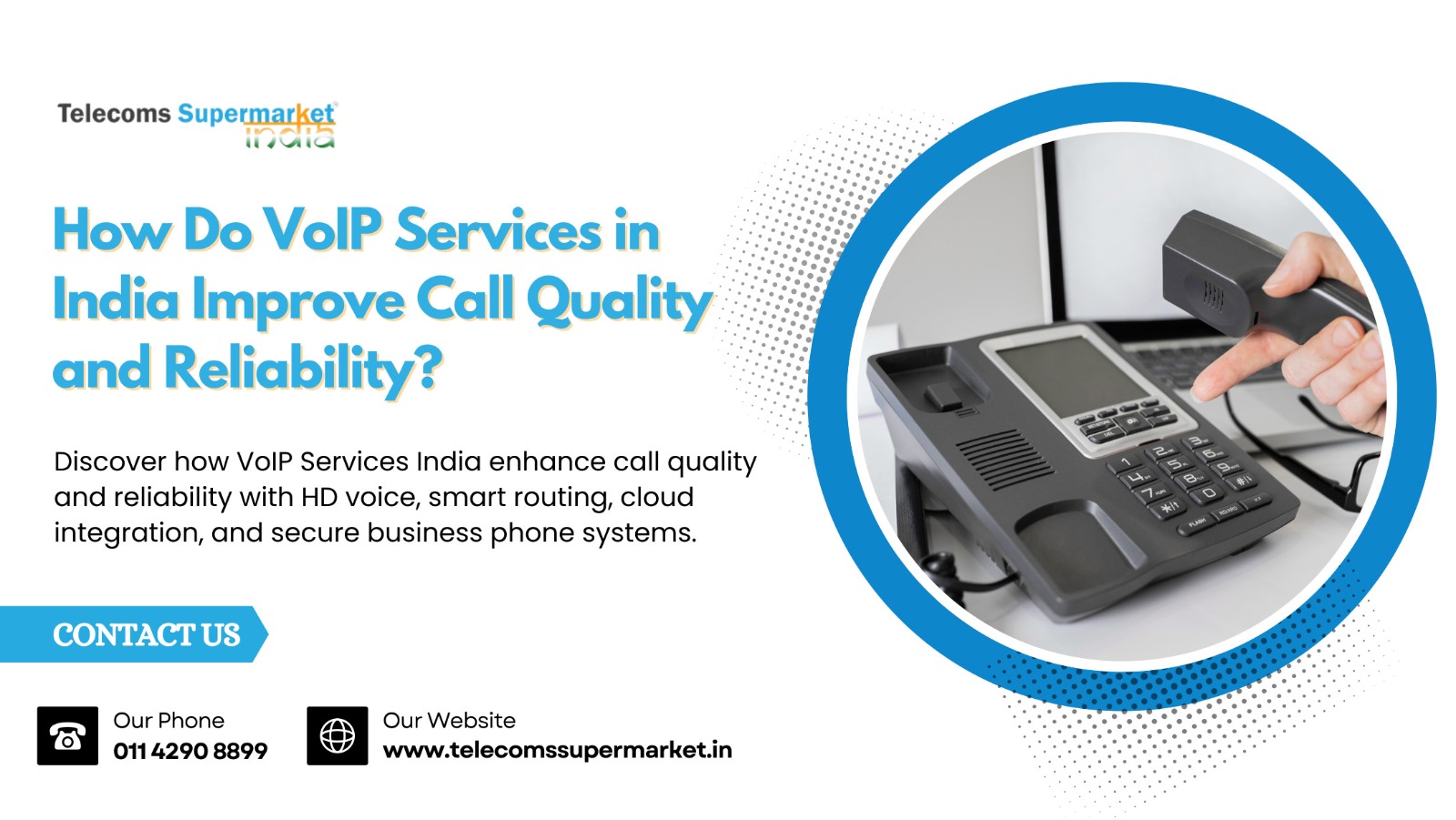 How Do VoIP Services in India Improve Call Quality and Reliability?