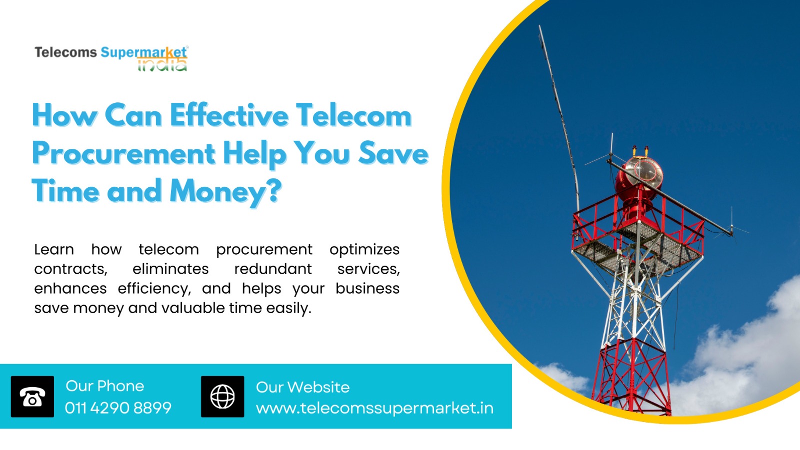 How Can Effective Telecom Procurement Help You Save Time and Money?