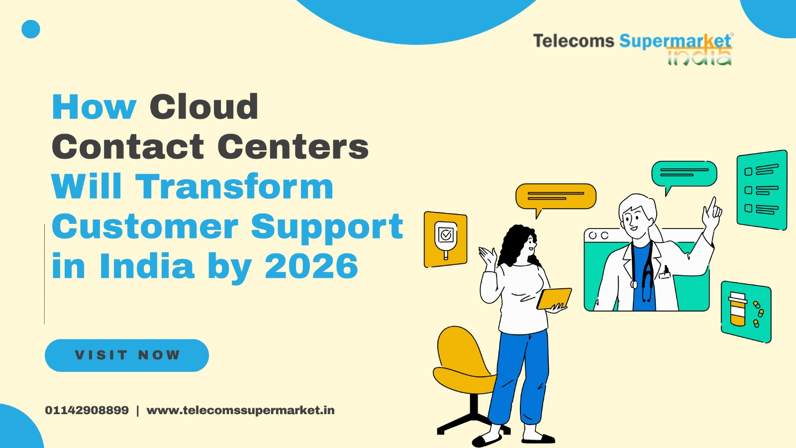 How Cloud Contact Centers Will Transform Customer Support in India by 2026?