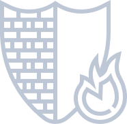 VPN with firewall illustration